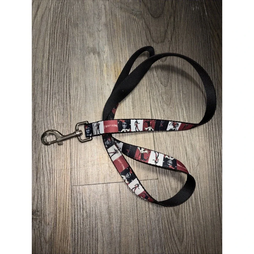 Cat or Dog Leash Licensed DC Comics Harley Quinn Blocks Multicolor